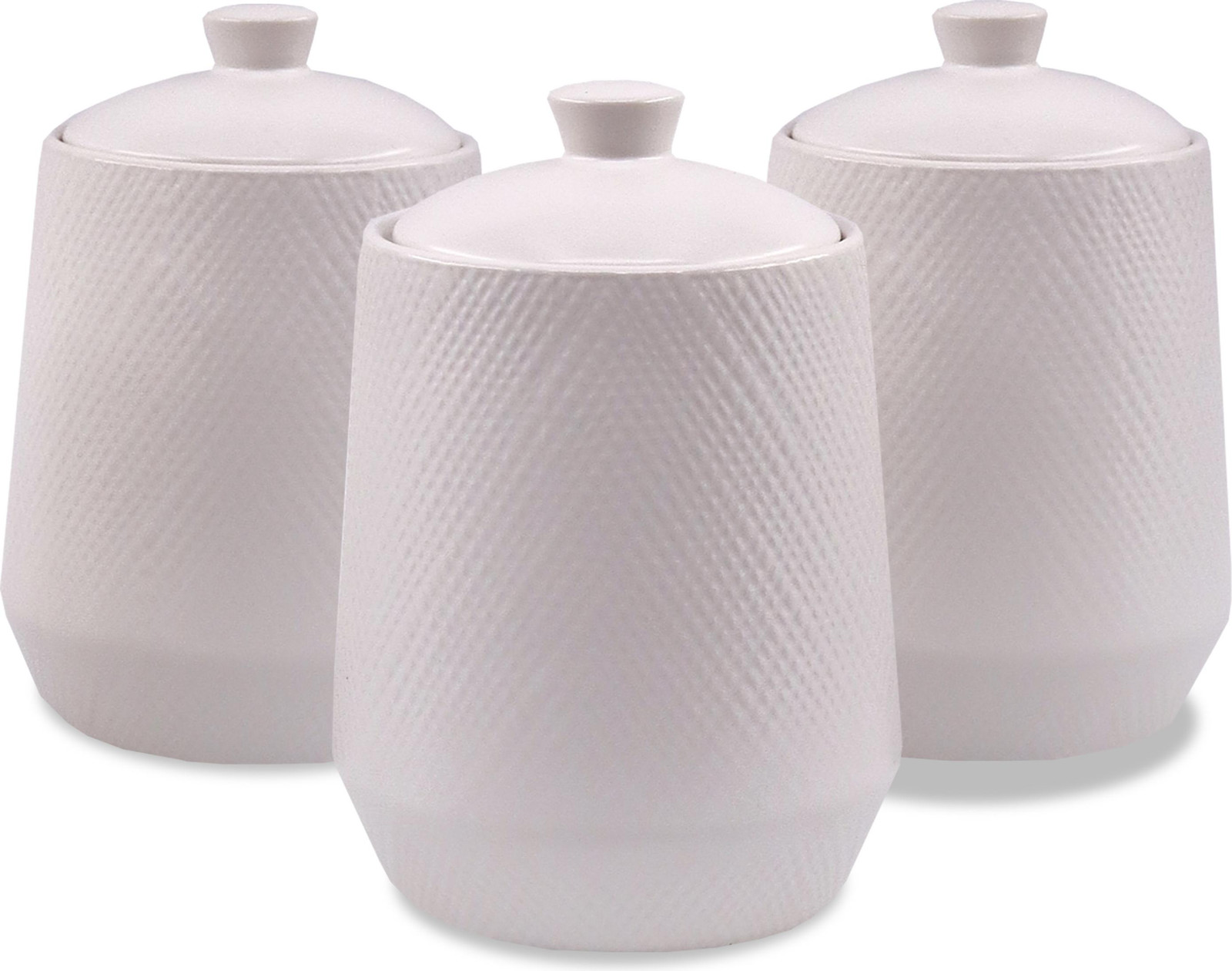 Maestro set van 3 containers voor koffie, thee en suiker MR2000203CS