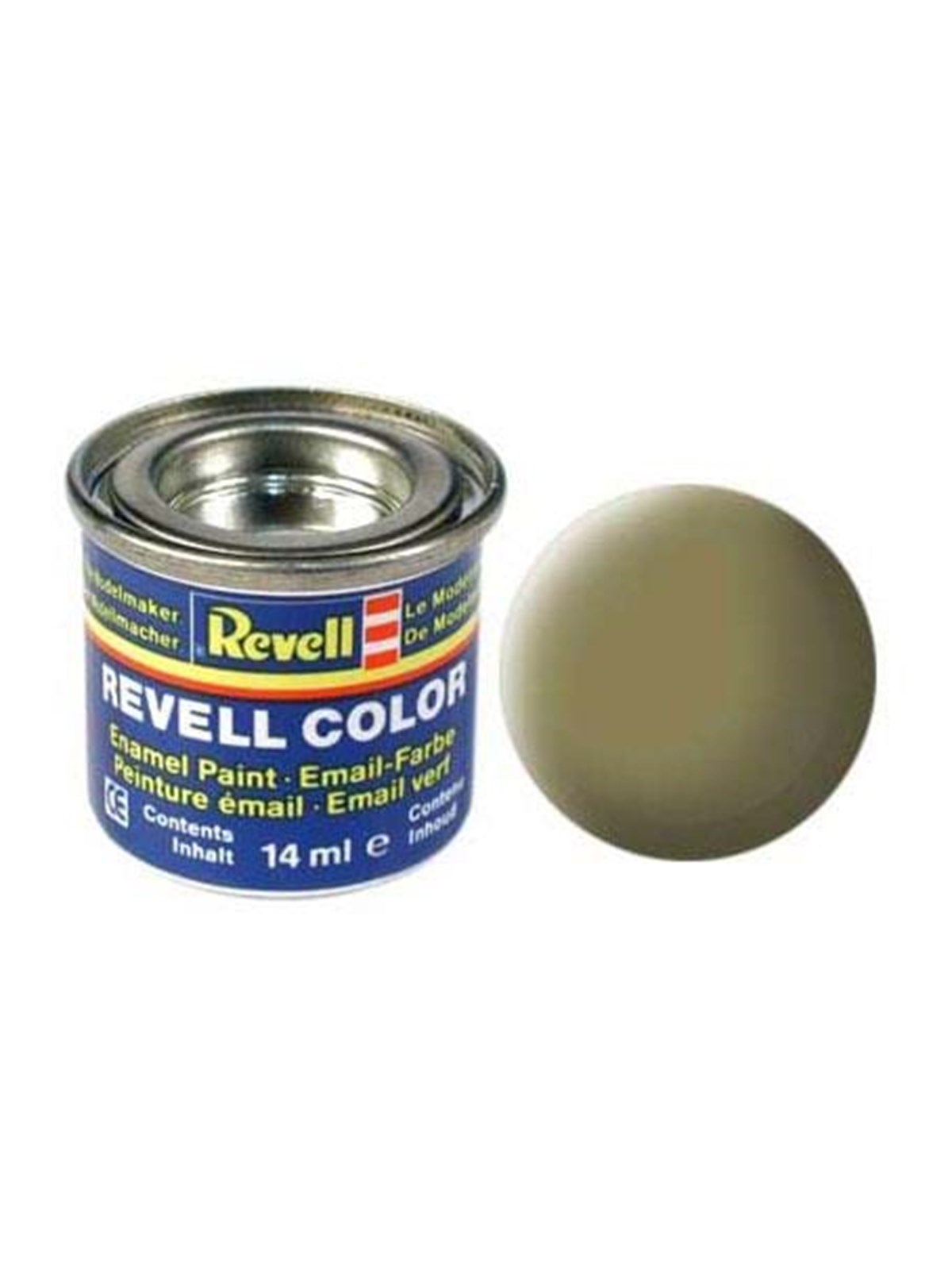 Revell enamel paint # 42-olive yellow Mat