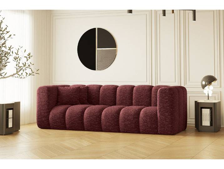 Kaiser Möbel Sofa Couch, Dreisitzer Grand Modular Stoff Salvador und Haga, Bequem, modular, viele Farben