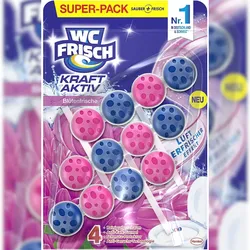 WC-Frisch Kraft Aktiv Duftspüler Blütenfrische 150g WC Reiniger Reinigung