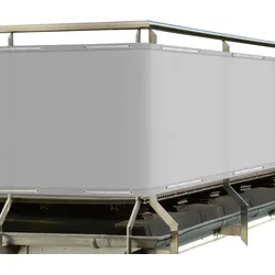 BALKONUMSPANNUNG SolVision PB2 90/600 cm Grau PE