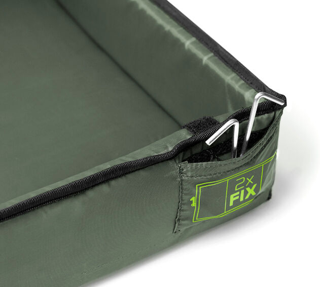Tapis de réception avec rebord Delphin DUOMAT 40x90/60x110cm Gray, Beige, Green, Silver 40x90/60x110cm