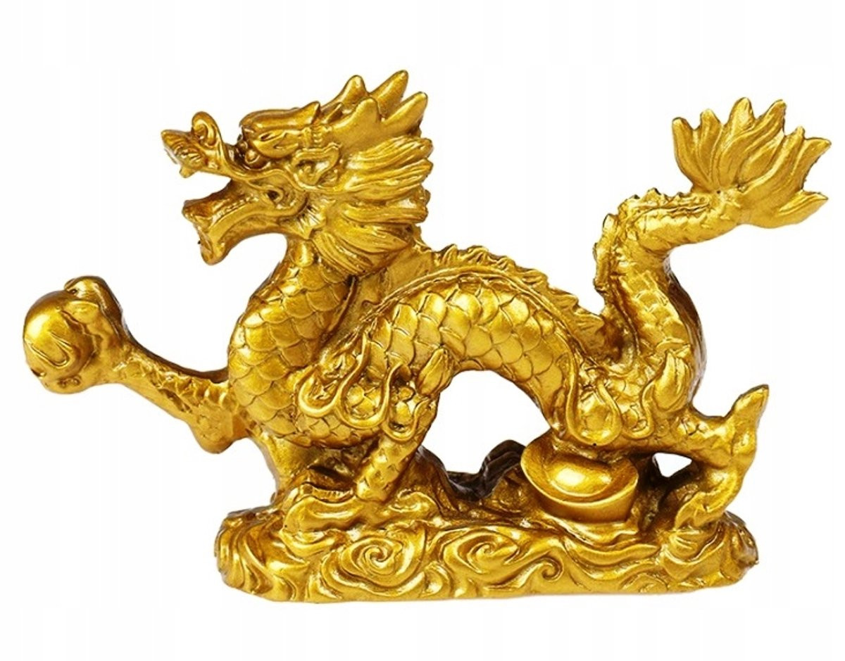 Gouden Draak Bureau Decoratie voor volwassenen