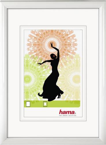 Hama 66694 Bilder Wechselrahmen Papierformat: DIN A4 Weiß