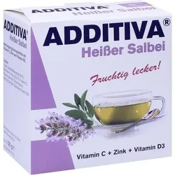 ADDITIVA heißer Salbei Pulver Sachets 120 g