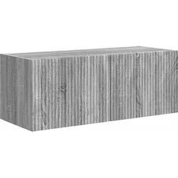 vidaXL TV-Wandschrank Graues Sonoma 60x31x29,5 cm Holzwerkstoff