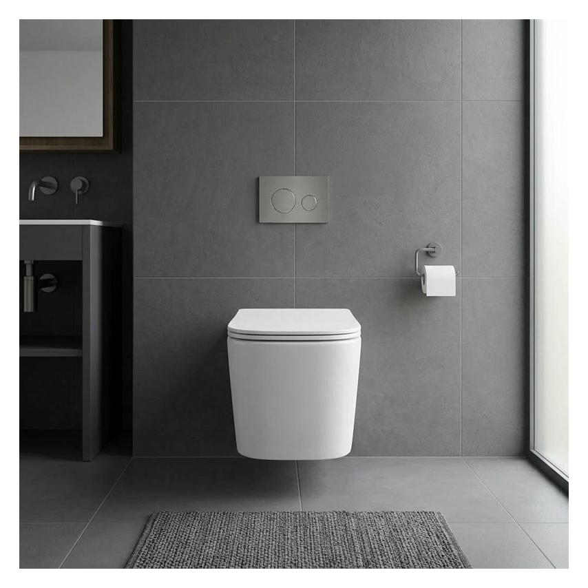 Domoletti Toilet Wall Hung Tk525 White (36518050)