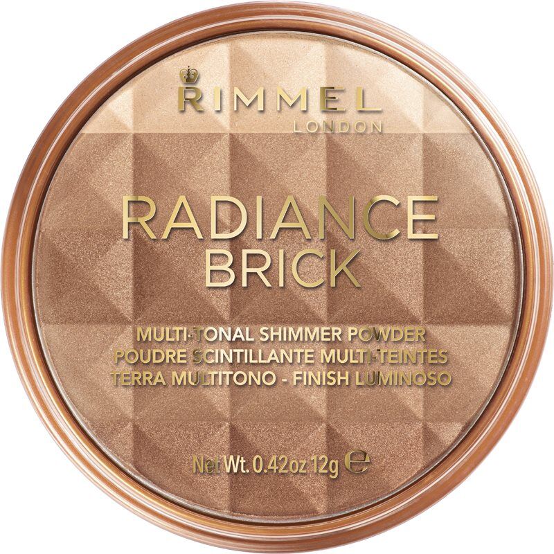Rimmel Radiance Brick Lysende bronzing pulver Skygge 001 Light 12 g