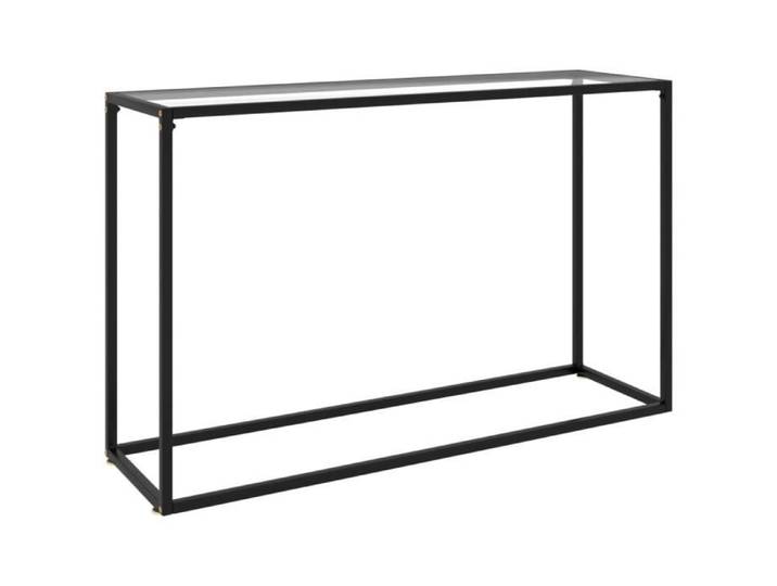 Table console Transparent 120x35x75 cm Verre trempé