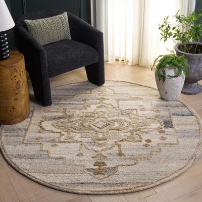 SAFAVIEH Handmade Kenya Tamsin Rustic Wool Rug