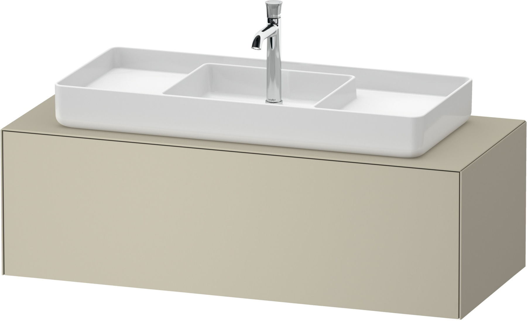 Duravit Waschtischunterschrank White Tulip 130x55cm, B m, T m, k Ein/m Beleuchtung (WT4977M60600010)