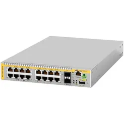 Allied Telesis 10 GB L3 Lite Stackable Switch (16 Ports), Netzwerk Switch, Grau
