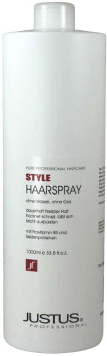 1L Justus Professional Style Haarspray Refill