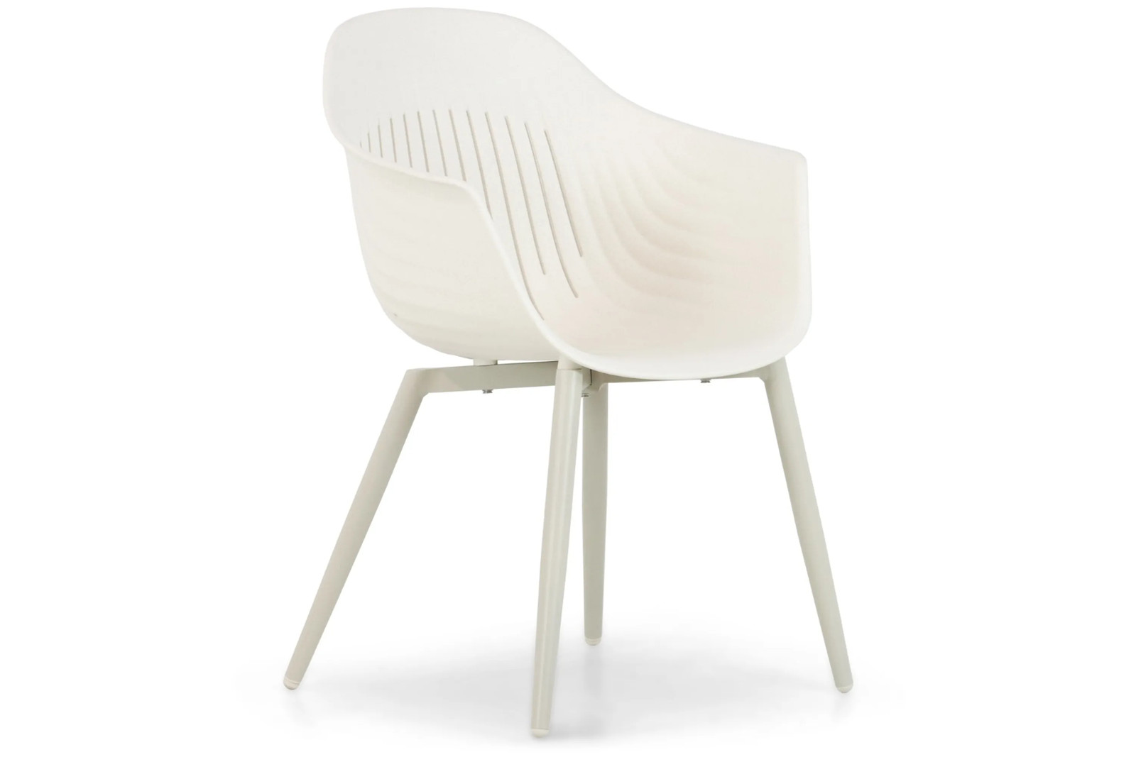 Lifestyle Garden Furniture Lissabon dining tuinstoel - Wit/Zand