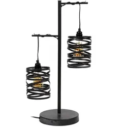 TISCHLAMPE ALMAS Schwarz Metall