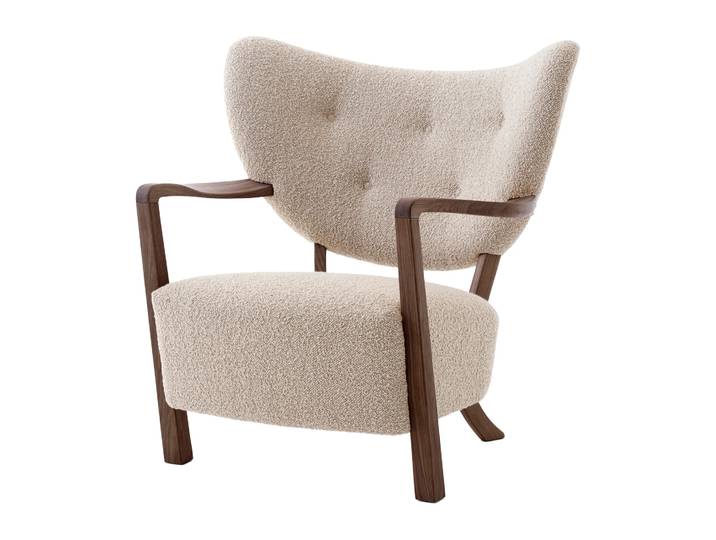 &Tradition Chaise longue Wulff ATD2 fauteuil Noyer huilé-Karakorum