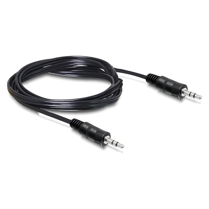 Delock Audiokabel Klinkenstecker 3,5 mm (M) -> Klinkenstecker 3,5 mm (M) (2.50 m) (84001)