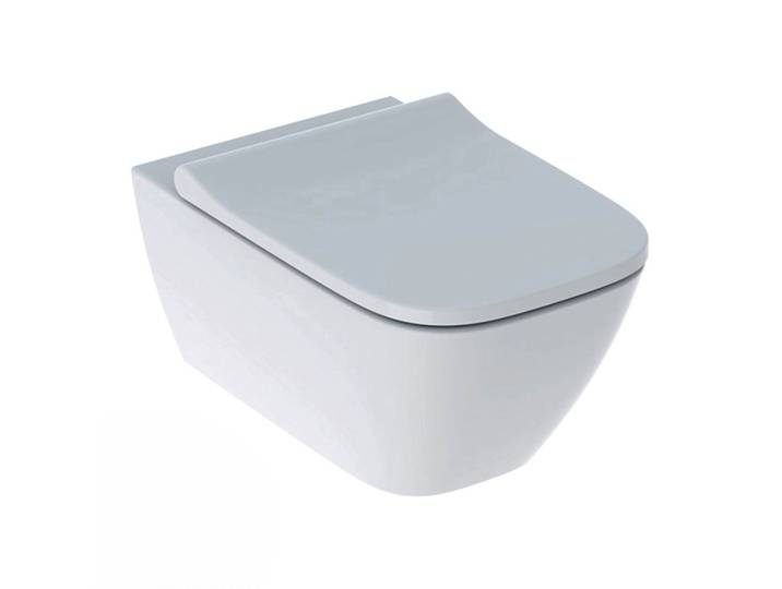 Smyle Square WC suspendu Rimfree avec fixations invisibles, caréné, avec abattant softclose slim