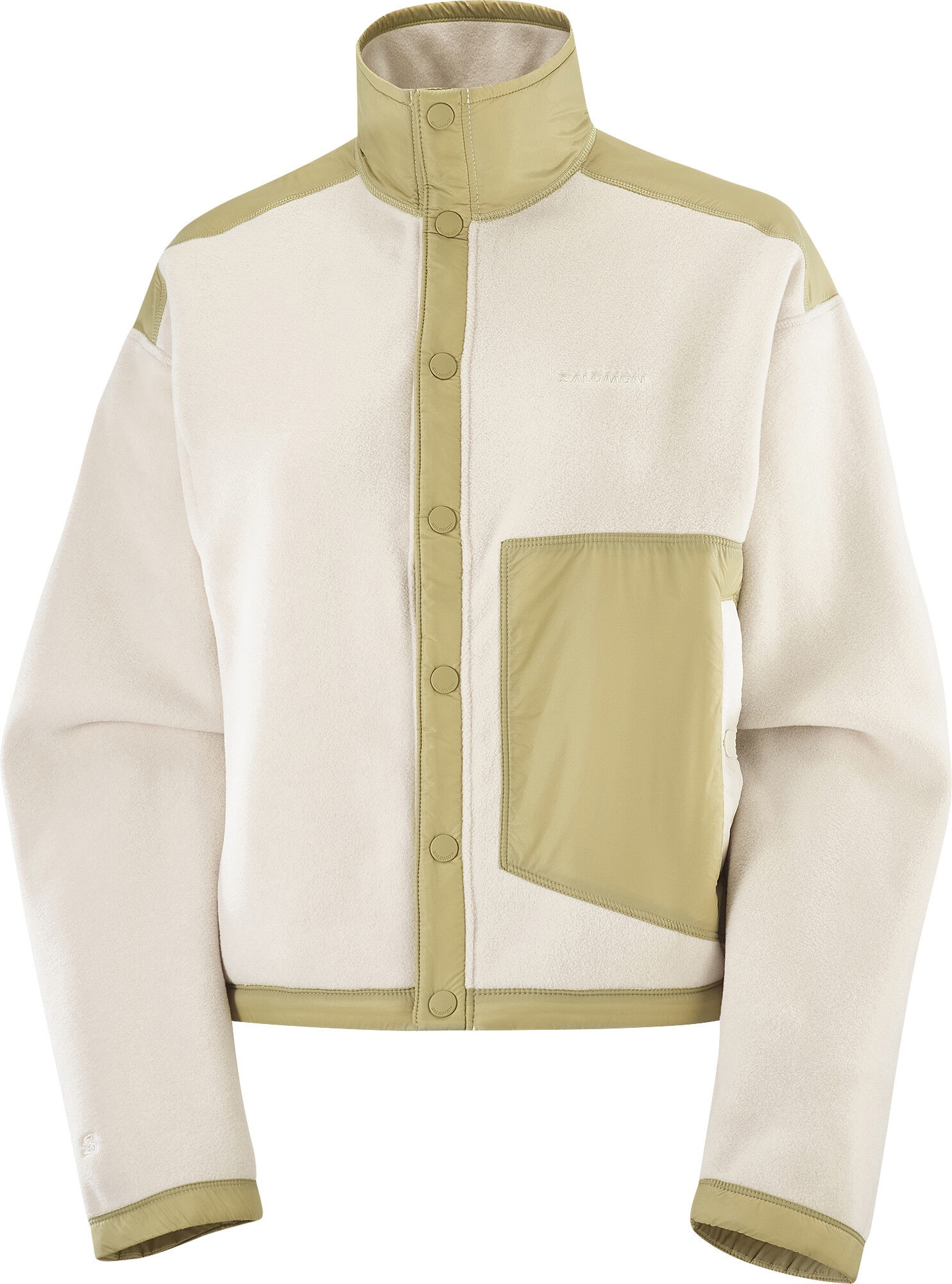 Salomon Women's Chroma Fleece Cardigan Whisper White S