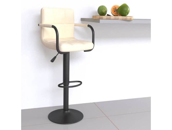 Tabouret de bar Crème Tissu