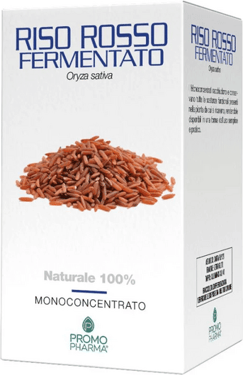 Promopharma Riso Rosso Fermentato Integratore per Controllo Del Colesterolo 50 Capsule