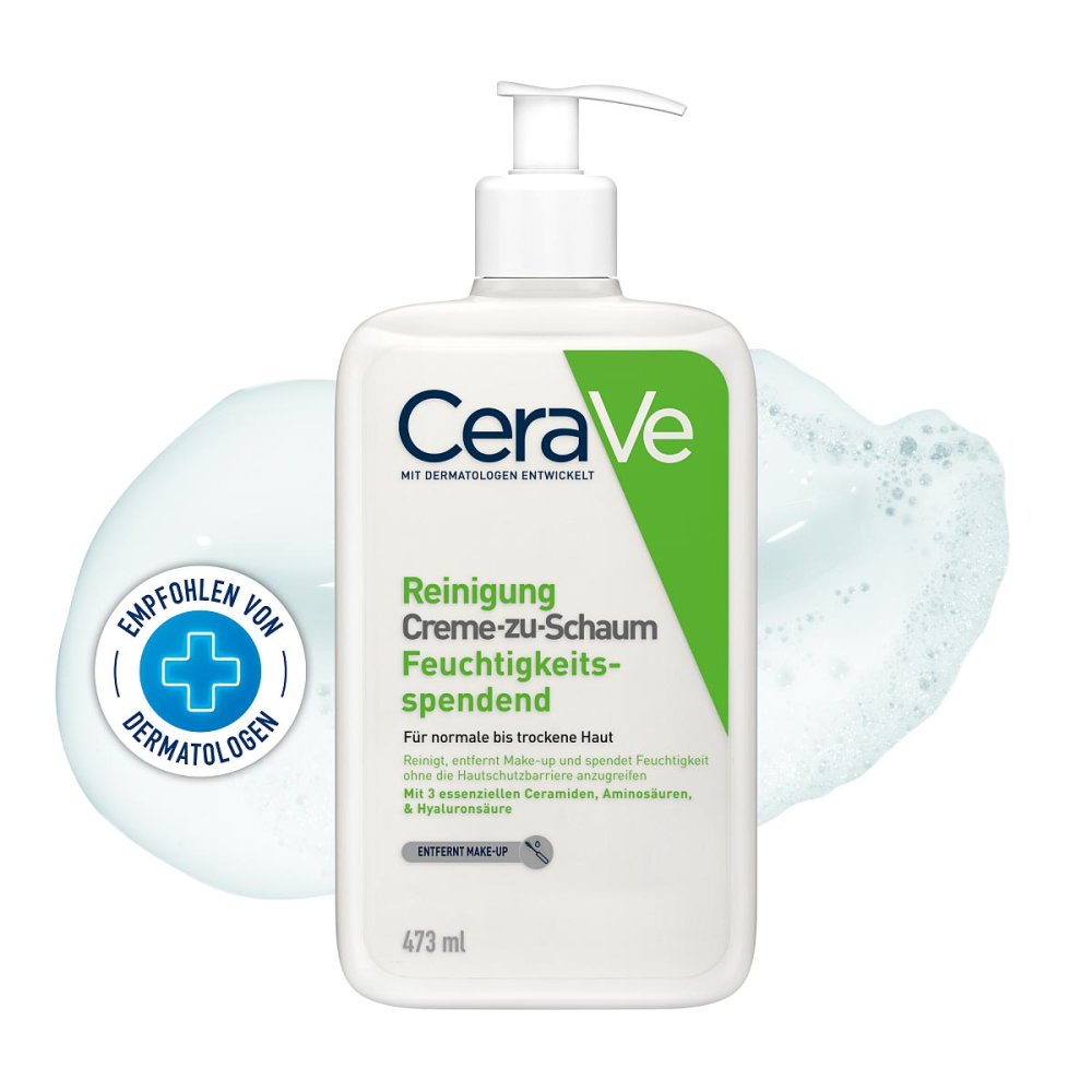 L'Oreal Deutschland GmbH Geschäftsbereich CeraVe CeraVe Creme-zu-Schaum Reinigung 18909917