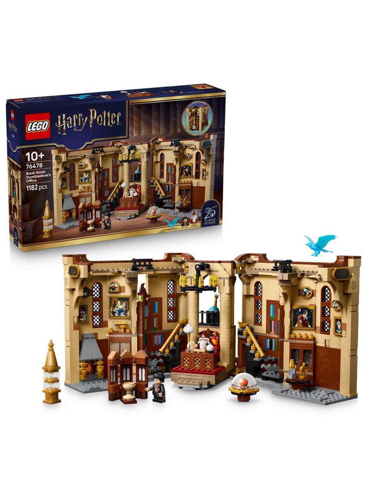 LEGO Harry Potter 76478 Bücherstütze: Dumbledores Büro