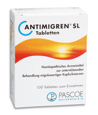 Pascoe pharmazeutische Präparate GmbH ANTIMIGREN SL Tabletten 100 St 06410087