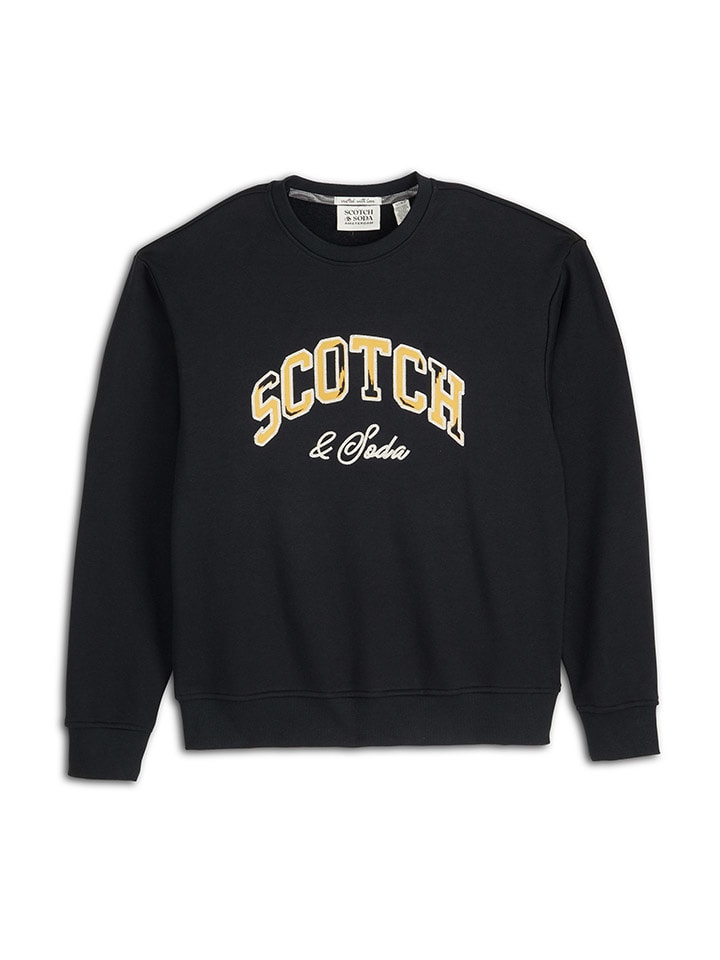 Scotch & Soda Sweatshirt in Schwarz - L