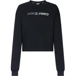 Nike DF Sweatshirt Damen | Gr. M | schwarz - schwarz