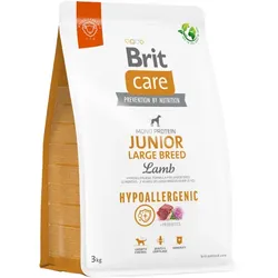 BRIT CARE Hund Hypoallergen Junior Große Rassen Lamm 3kg