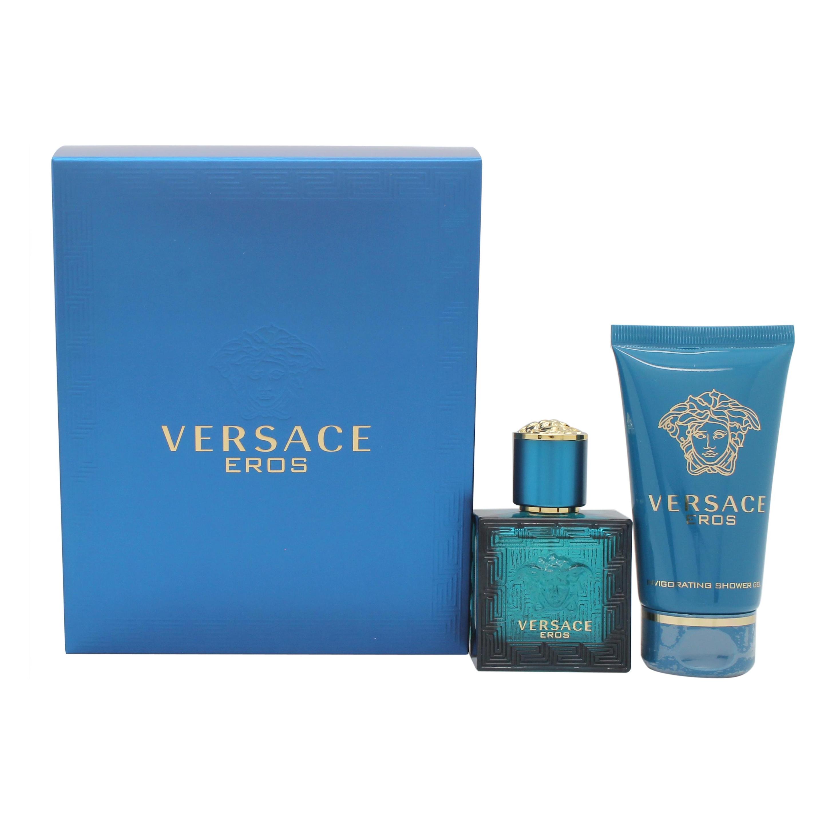 Versace EROS EDT 30ML + SHOWER GEL 50ML (Parfum Set) (B-22-337-00)