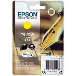 Epson Original 16 Füller Druckerpatrone - gelb (C13T16244012)