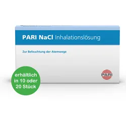 PARI NaCl Inhalationslösung 0,9 % Isotone Salzlösung Steril 5 ml