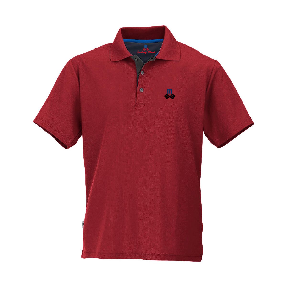 MAUL Sport Spiez Fresh - 1/2 Poloshirt red/dark blue (9372) 62 4941899237-9372-62