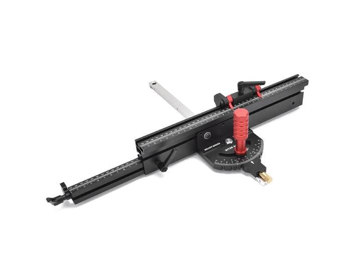 ENChain YWOOD-Jauge à onglets pour clôture de travail, outil de calcul de 400 à 765mm, avec pistes en T