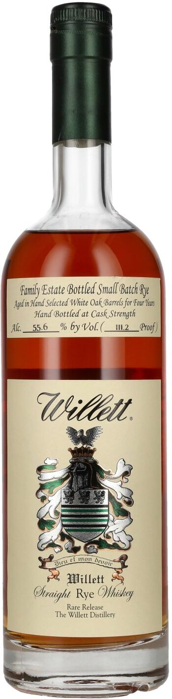 Willett Whisky Willett Straight Rye Whiskey Rare Release Family Estate 55,6% Vol. 0,7l