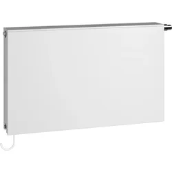 Kermi x-flair Line Flachheizkörper, Typ 33, H905xL1305 mm, RAL 9016 seidenglanz, 1499 Watt, variabel verstellbar