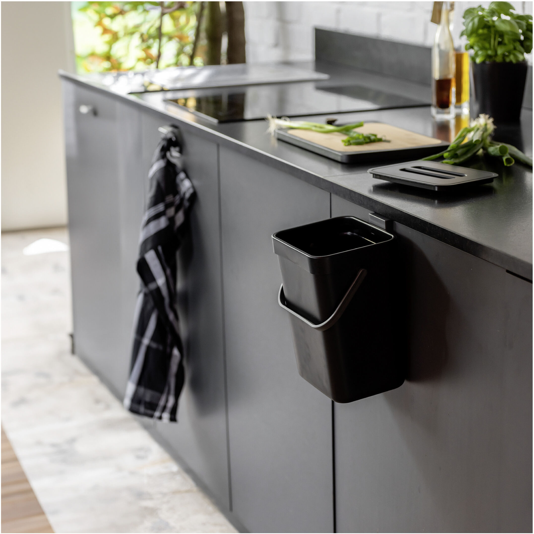WENKO Abfallsammler mit Griff »Tago«