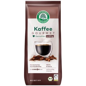 Lebensbaum Kaffee Gourmet kräftig, BIO, gemahlener Kaffee, 100% Arabica, 500 g