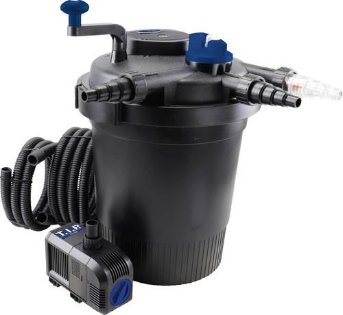 T.I.P. - Technische Industrie Produkte 30299 TFP 15000 UV 13 Filter-Set mit UVC-Klärgerät 4500 l/h
