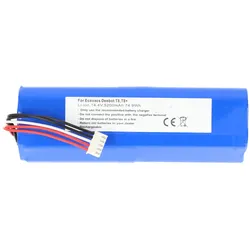 AccuCell Akku passend für Ecovacs Deebot T8, T8+, Li-ion, 14,4V, 5200mAh, 74,9Wh