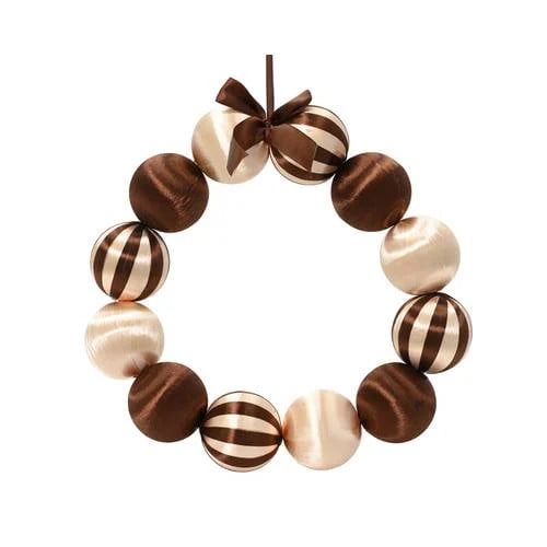 Decoris Kerstkrans met kerstballen, 38 m