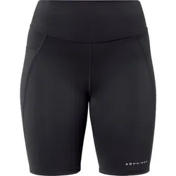 RÖHNISCH Damen Tight Flattering High Waist Bike Tights, Größe S in Schwarz Schwarz