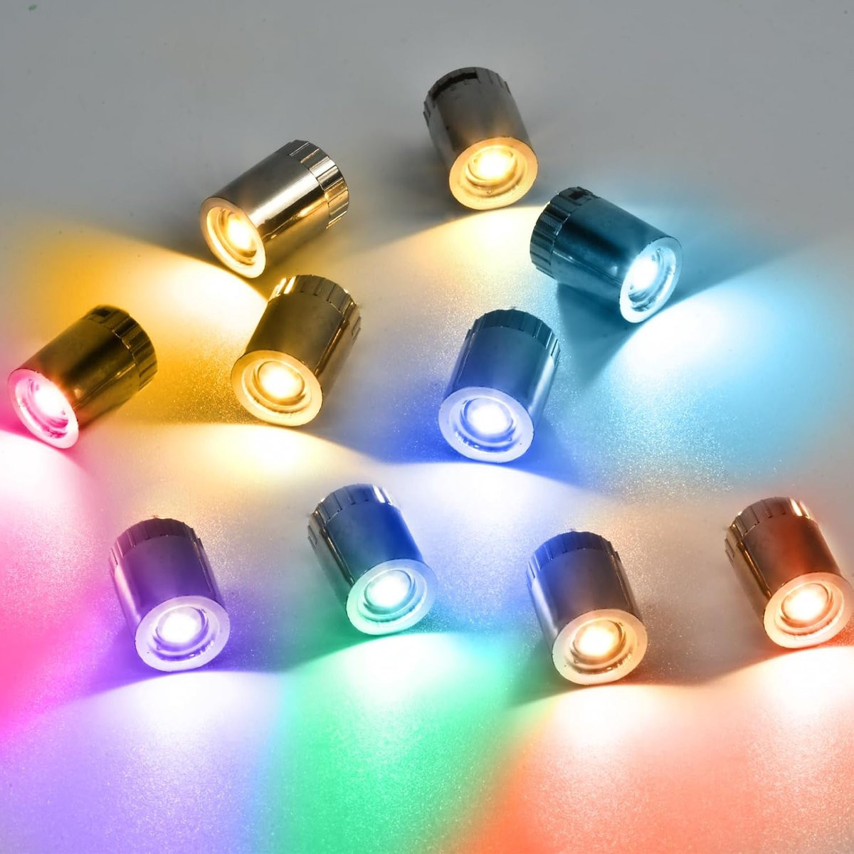 Set van 10 mini LED-lampjes met batterij voor decoratie - ShopVlot