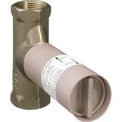 hansgrohe Grundkörper 40 l/min für Absperrventil Unterputzmodell Keramik, 16974180