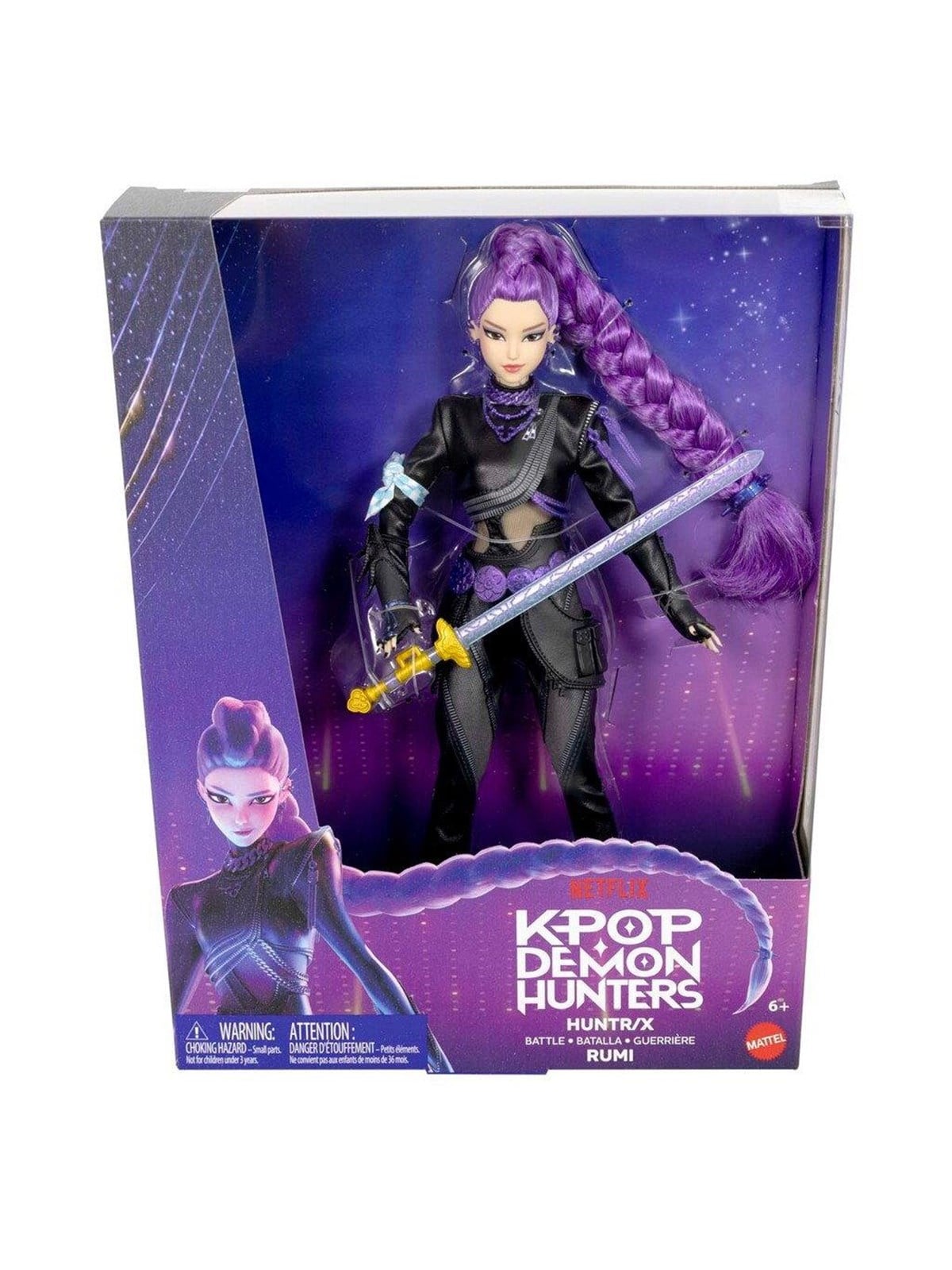 K POP Demon Hunters Deluxe Fashion Doll Rumi 30 cm