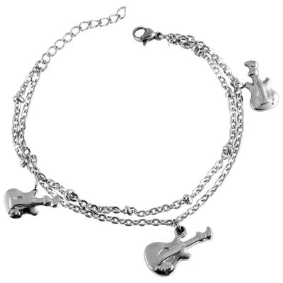 Armband ADELIA´S "Armband aus Edelstahl 17 cm", silber, Armbänder, Damen, 17cm, Edelstahl, Armband, Ein Geschenk, das Freude macht