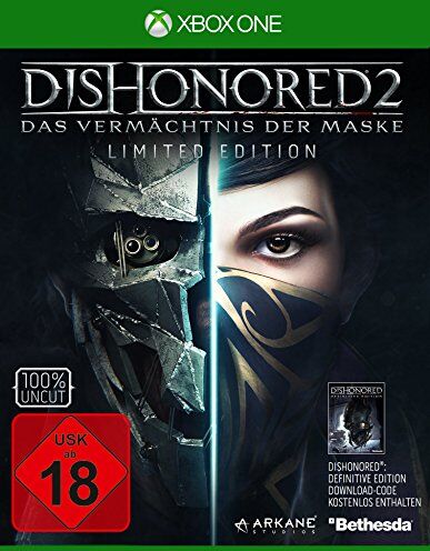Bethesda - Dishonored 2: Das Vermächtnis der Maske - Limited Edition (inkl. Definitive Edition) [Xbox One] - Preis vom 03.10.2026 20:43:07 h