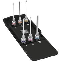 8740 C HF 2 Zyklop Bitnuss-Satz Innensechskant, Bit-Satz 6-teilig, 1/2", mit Haltefunktion